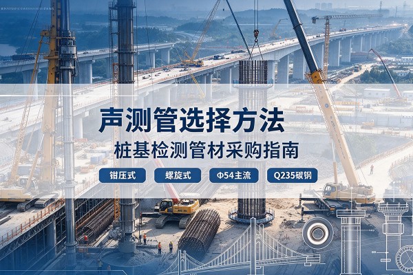 叙永声测管选型标准