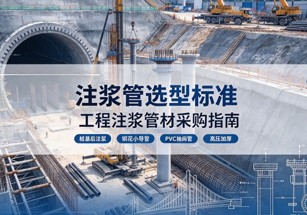 叙永注浆管选型标准